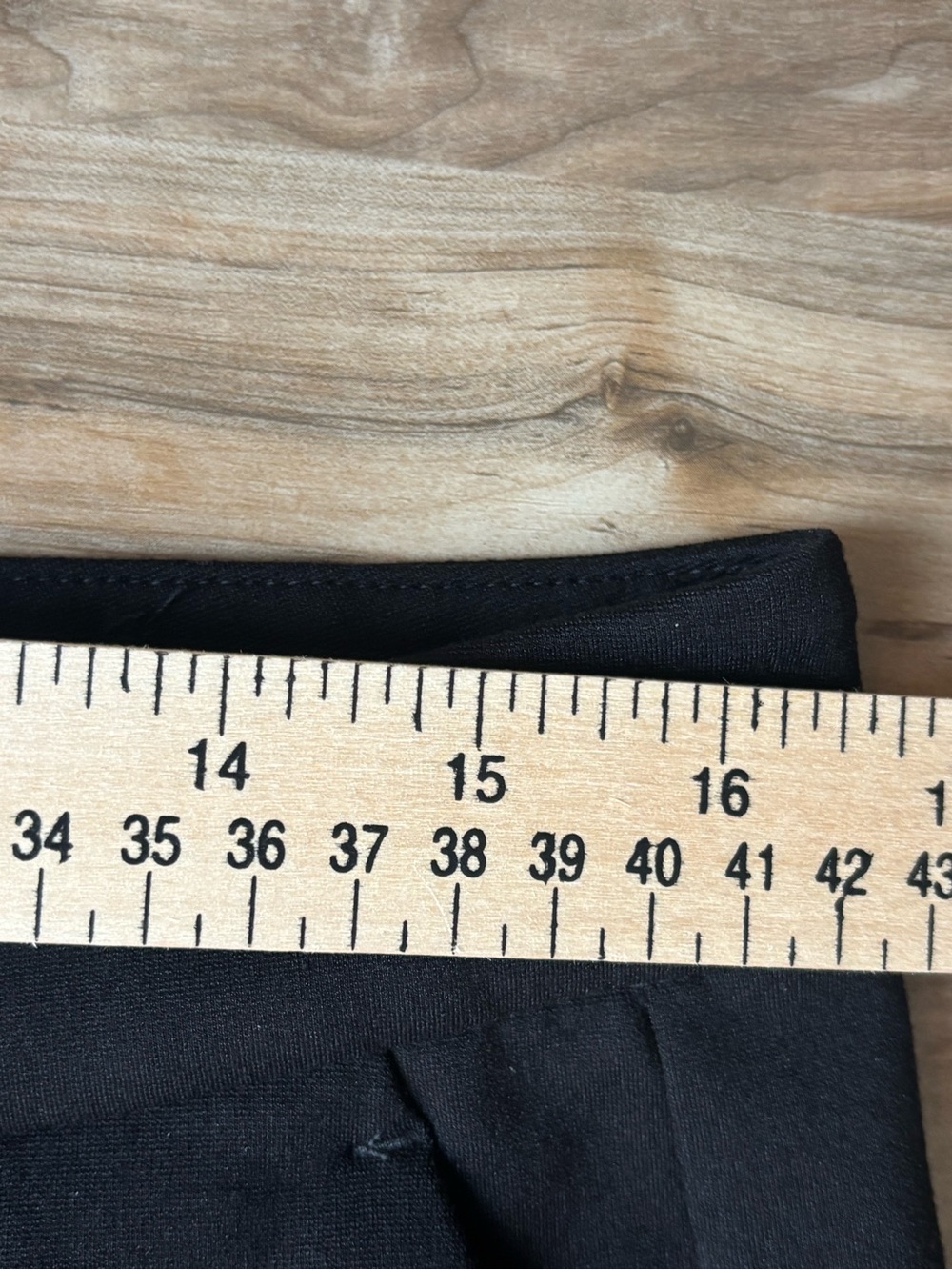 Liverpool Los Angeles Kelsey Trouser Black Stretch Ponte Pants 12 Career - Picture 9 of 12